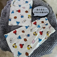 BT21 Inspired Pajamas for Adults