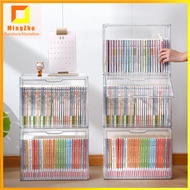 Book storage box student picture book storage box book storage bag transparent storage sorting box d