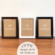 5R Photo Frame 13x18 cm with acrylic - Poster Frame 13x18cm - Minimalist Figure Frame