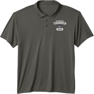 NBA Oklahoma City Thunder Polo Shirt With Curved Team Logo Pattern