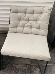 Outdoor single comfort sofa chair with waterproof coffee table sun umbrella 太陽傘 儲物架 裝飾架 貨架 層架 儲物櫃 書架