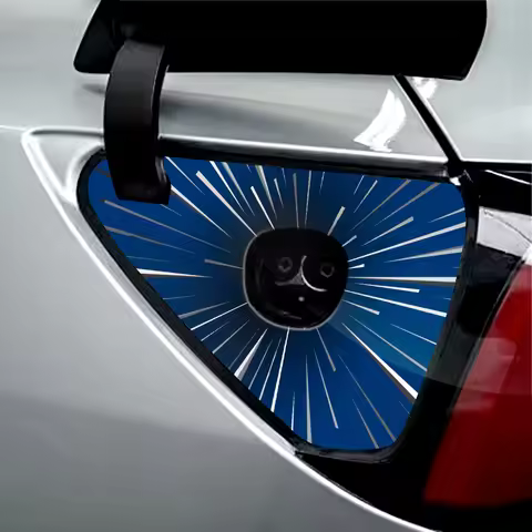 Charge Port Cover Vinyl Wrap for Tesla Model Y (2022-2026) & Tesla Model 3 (2022-2026) -Not for EU T