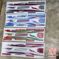 Stiker Sticker Body Stripe Cover Set (2) Yamaha Y110ss Two Ss Two 2 Racing Spirit