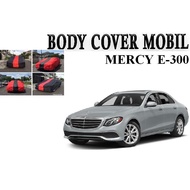 MERAH Black and Red Body Cover Mercy E300 E 300 E-300 Car Cover/biru