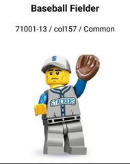 Lego 71001-Minifigures Series 10 71001-13 / COL10-13 Baseball Fielder with glove 棒球手 minifigures 人仔 