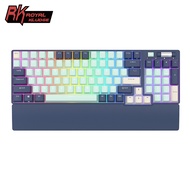 Royal Kludge RK96 Wireless Bluetooth Mechanical Three mode RGB Hotswap 96Key Mechanical Free Handres