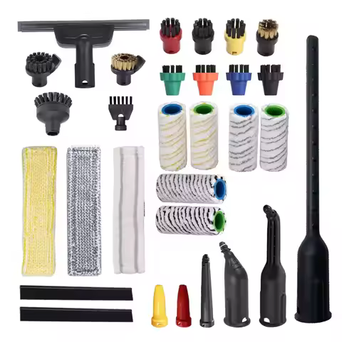Brush Head Powerful Nozzle Accessories For Karcher Steam Vacuum Cleaner Machine SC1 SC2 SC3 SC4 SC5 