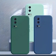 Case For Vivo Y72 5G,Y52 5G,Soft Case, Simple Case, Plain-colored Case