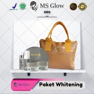 Paket Skincare Lengkap Ms Glow 1 Paket Lengkap BPOM MS Glow Paket Whitening Glowing 1 Paket Halal B