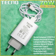 Tecno 70W ULTRA CHARGE Pova 6 Charger | Original Pova 6 Pro Original Tecno Official Guarantee