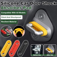 4pcs Car Door Lock Sound Shock-absorbing DamperCar Door Shock Absorbers Cushioning Pad/thickened Sil