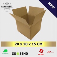 Plain Cardboard 20X20X15 | Goods PACKAGING BOX | Sawang BOX