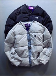 THE NORTH FACE 紫標 Down Cardigan 戶外輕量光電子保暖羽絨內膽夾克外套