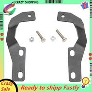 For  4 Runner 2010-2021 A-Pillar Fog Light Pod Hood Ditch Metal Mount Bracket Fixing Bracket