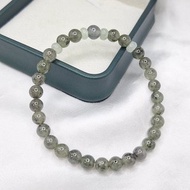 黑冰烏雞 起膠 手串手珠 珠串 | 天然緬甸玉A貨翡翠