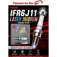 NGK IFR6J11 (7658) LASER IRIDIUM SPARK PLUG SETS 4PCS 100% ORIGINAL GENUINE