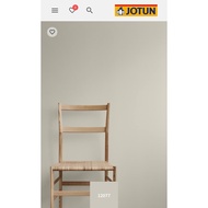 JOTUN INTERIOR WASHABLE PAINT ESSENCE COVER PLUS  5 LITER - 12077 SHEER GREY