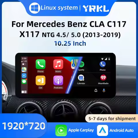 For Mercedes Benz CLA C117 X117 CLA 180 CLA 200 Multimedia BT Player Intelligent Upgrade Monitor Wir
