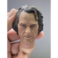 1/6 Male Soldier Joker Head Carving Joaquin Phoenix Joker 2019 Joker Prequel