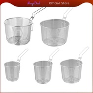 MagiDeal Stainless Steel Fry Basket, Fry Basket, Fryer, Strainer, Mini Fry Basket, Strainer, Fry Bas