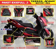 PAKET KOMPLIT BODY PROTECTOR XMAX - AKSESORIS XMAX - STRIPING XMAX 250