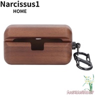 NARCISSUS Wood Protector, Fine Polished  Wood Wooden , Earphones  Cordless Charging Support Bluetoot