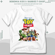 Bobomia Kids Toy Story Woody Buzz Lightyear Alien Character T-Shirt | Distro Clothes for Baby Boys a