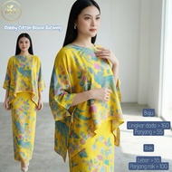 Batik Dobby Cotton Blouse Batwing / Suit Dobby MaterialWanita