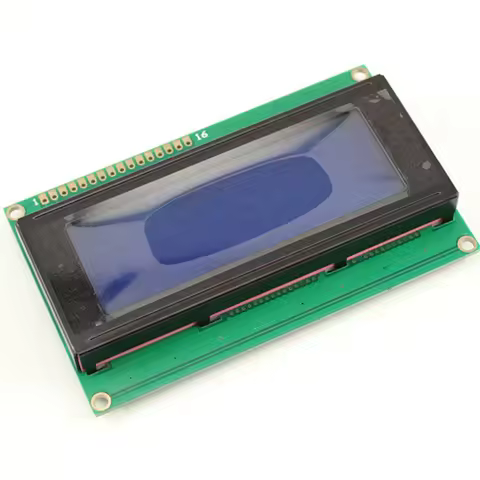 10PCS 20X4 2004 204 20*4 Character LCD Display Module Blue Yellow LCD English Font For 3D Printer Fo