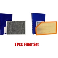 Car Cabin Air Filter Set For Volvo XC70 XC60 2.0T 2.4D 2.5T 3.2 AWD D3 D4 D5 T5 T6 AWD Model 2007-20