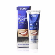 Kem đánh răng tẩy sạch vết ố trên răng 2080 Shining White 3D Effect Hàn Quốc 100g - Hàng Chính Hãng