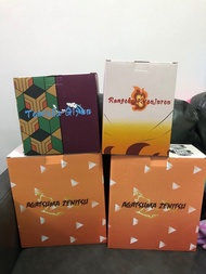 全走 鬼滅之刃 富岡 義勇 水柱 煉獄杏壽郎 炎柱 我妻善逸 GK figure 模型 擺設