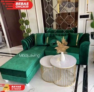 Sofa tamu / sofa selonjor mecca / sofa tamu / sofa / sofa sudut selonjor