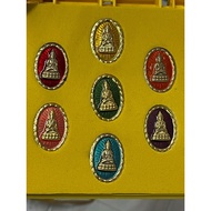 Phra Chaiwat Rian Longya Roon of The Late King Rama 9th King Bhumibol 84 Birthday Batch 药师佛祖(一盒九粒)
