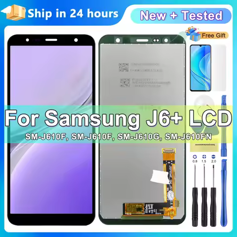 J610 For Samsung J6+ J610 J610F J610FN LCD Display Touch Screen Digitizer Assembly For Samsung J6 Pl