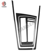 Fashion new! Gear Shift Panel Surround Trim Carbon Fiber Cover Sticker For Volkswagen Golf 8 GTI MK8