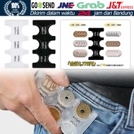 Koin Yen Jepang Organizer Dompet Plastik Coin Clip Holder Souvenir