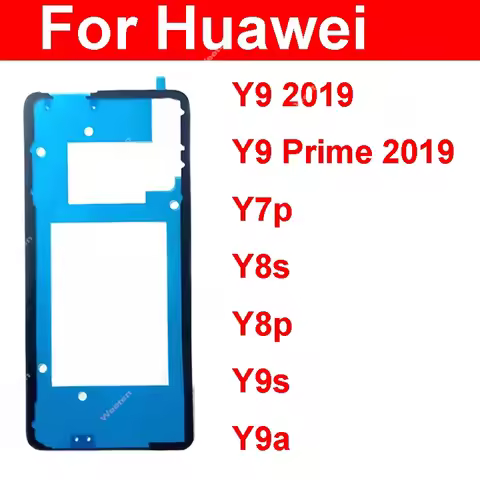 For Huawei Y7p Y8s Y9s Y9a Y9 2019 Prime Back Battery Cover Adhesive Sticker Glue Front LCD Screen A
