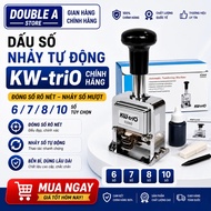 Genuine KW-TriO Automatic Jump Number Stamp – Clear, Durable 6-Digit / 7-Digit / 8-Digit / 10-Digit 