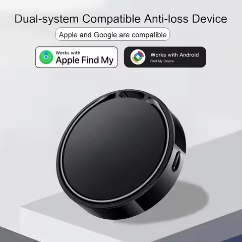 AirTag Item Finder Tracker Compatible with Apple Find My & Google Find Hub for Keys Wallet Luggage -