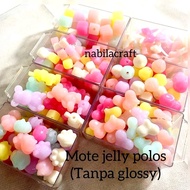 (25/50gram) Mote jelly candy land DIY material phone strap diy craft