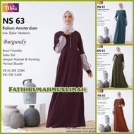 SALE!!GAMIS NIBRAS TERBARU/GAMIS NIBRAS NS 63/NIBRAS NS 63/GAMIS