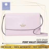 [SG SELLER] Kate Spade KS Perry Wallet Crossbody Pale Amethyst Leather Bag