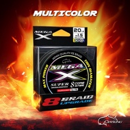 CASTKING MEGA X8 150m / CASTKING X8 300m BRAIDED LINE
