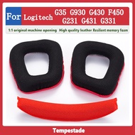 Tempestade Suitable For Logitech G35 G930 G430 F450 G231 G431 G331 Earphone Case Earmuffs Headphone 