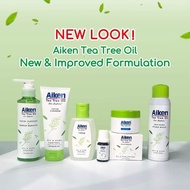 AIKEN Tea Tree Oil Facial Toner 100ml /Pimple Cream 20g/Moisturizer 75ml/Facial Cleanser100g/MakeUp 