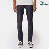Nudie Jeans/ Lean Dean-Dry 16 Dips/ กางเกงยีนส์นูดี้แท้ ผ้าดิบ ทรงกระบอกเล็ก เอวปกติ ซิป แฟชั่น