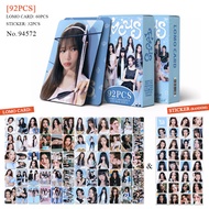 92pcs Hearts2Hearts H2H FOCUS Album Lomo Cards The Chase Stickers Pretty Please Butterflie Photocard