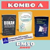 Kombo RM50 | Derma RM5 untuk Kempen 1 Sekolah 1,000 Buku