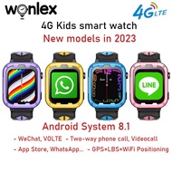 Wonlex Kids Smart Watch KT32 WhatsAPP version Android System 8.1 1+8GB Memory GPS Positioning SOS Video Call Children's Smart Watch IPX4